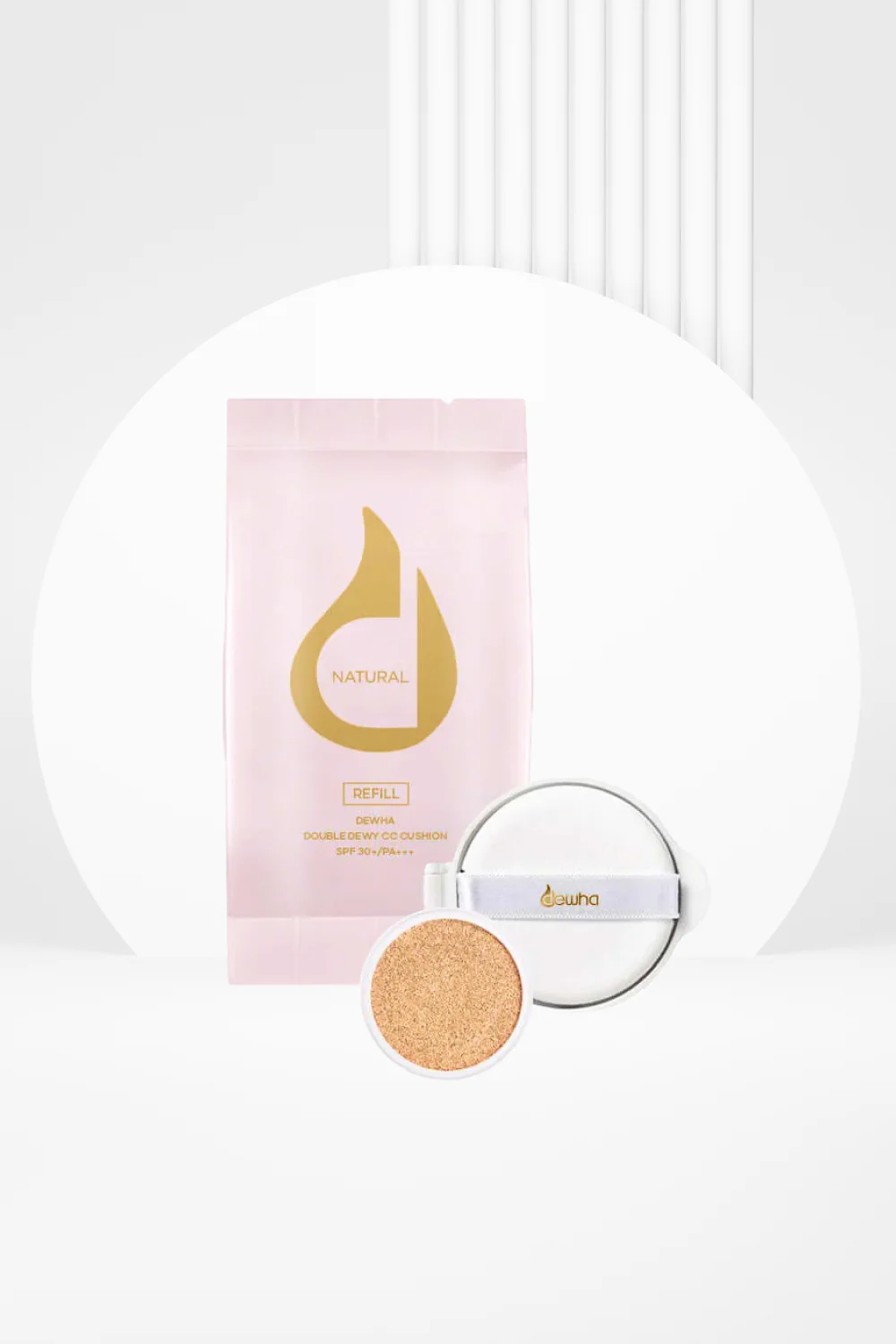 Double Dewy CC Cushion – Refill Pack - Image 2