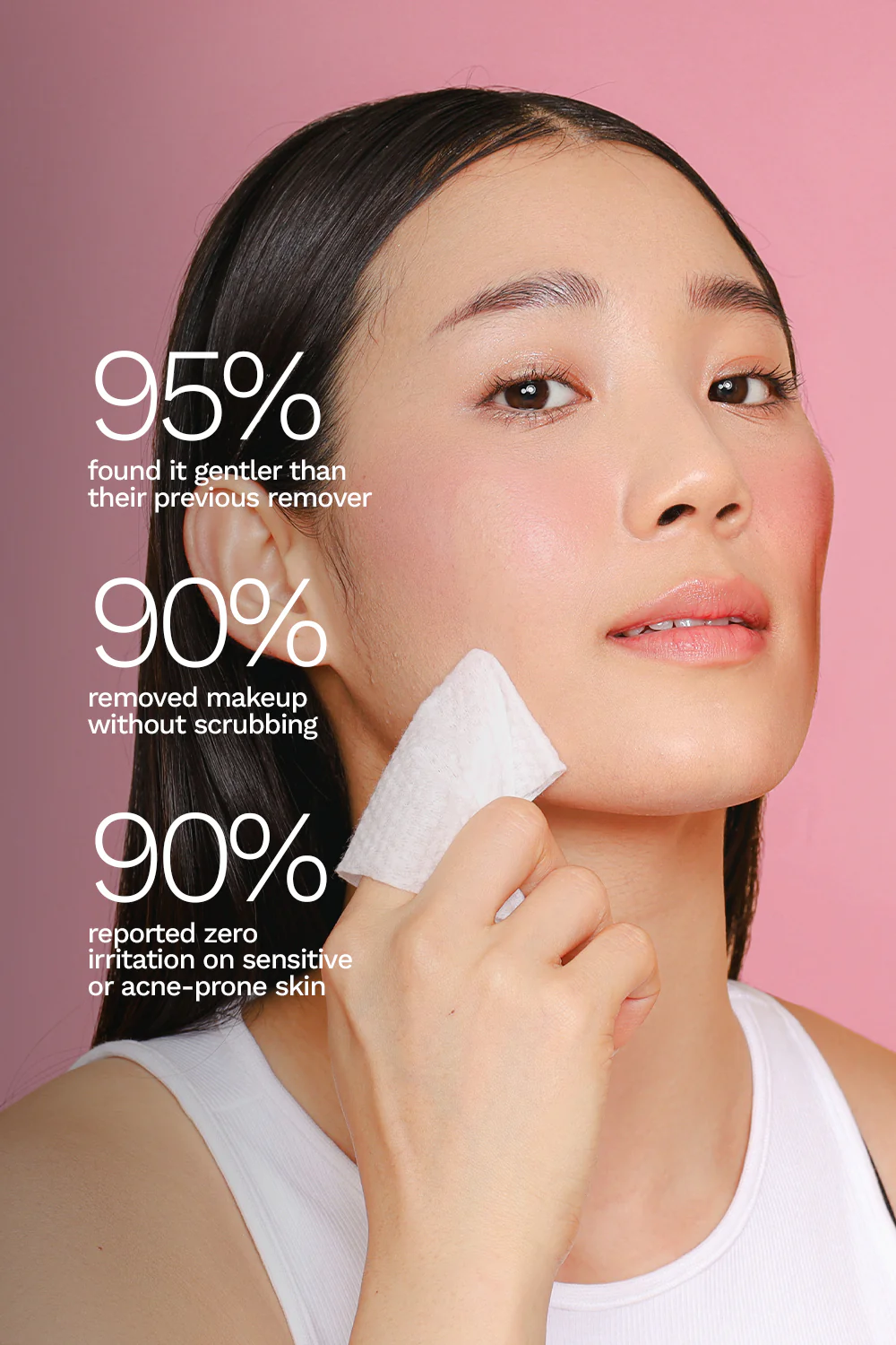 Gentle Makeup Remover Lotion (135Ml) + Premium Tissues (1 Pack) - Special Price - Image 4