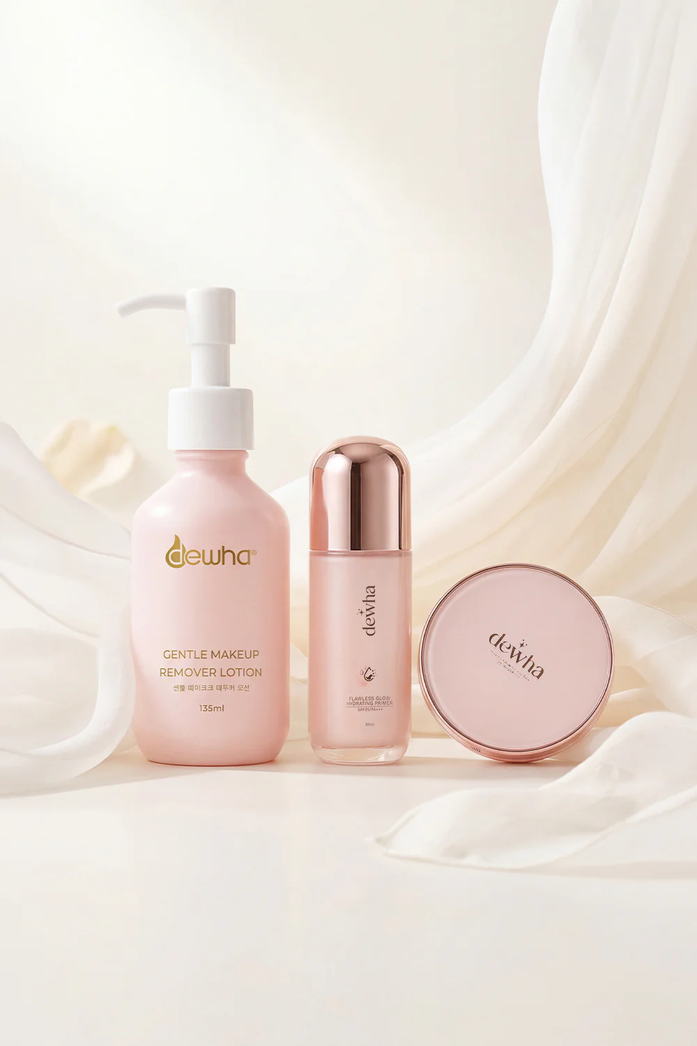 Glass Skin Trio: Miracle Glow Duo + Gentle Makeup Remover Lotion - Image 6