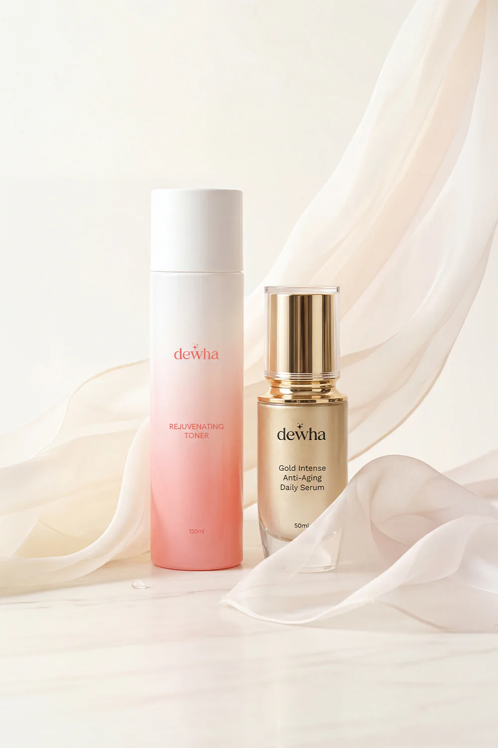 Timeless Glow Duo: Toner + 24K Gold Serum - Image 6